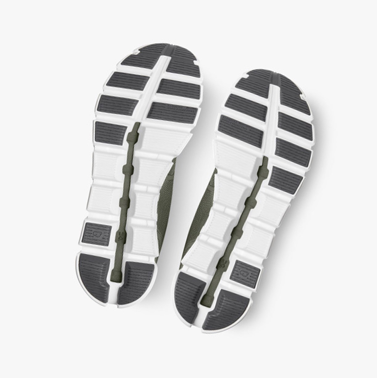 On Running Cloud 5 Muške Tenisice Olive/White | 1638QBRWA