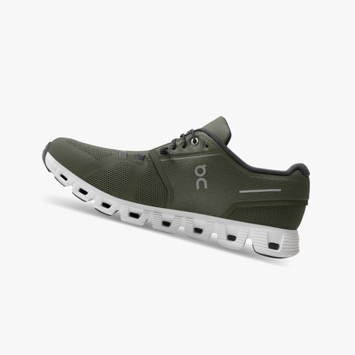 On Running Cloud 5 Muške Tenisice Olive/White | 1638QBRWA