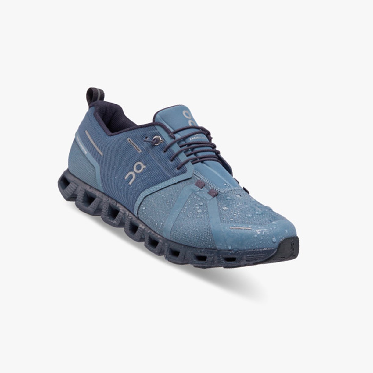 On Running Cloud 5 Waterproof Muške Tenisice Metal/Navy | 7519JHKBS