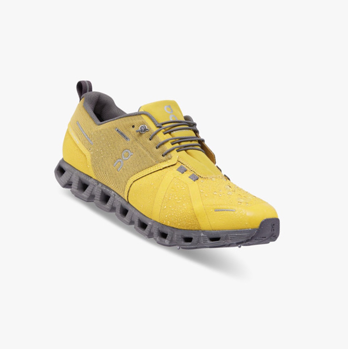 On Running Cloud 5 Waterproof Muške Tenisice Mustard/Rock | 8435TEPOU