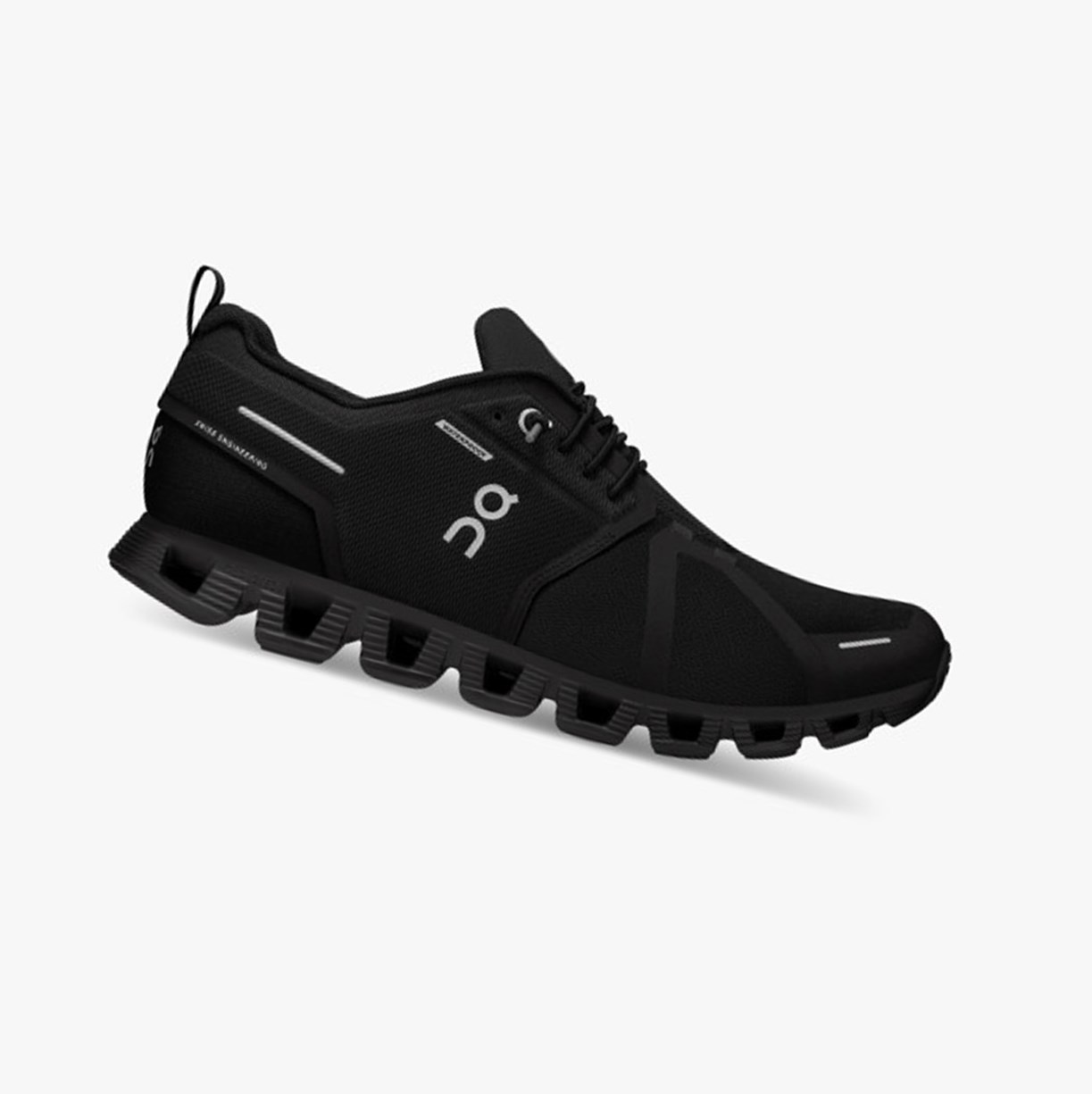 On Running Cloud 5 Waterproof Muške Tenisice Crne | 8502VJHAZ