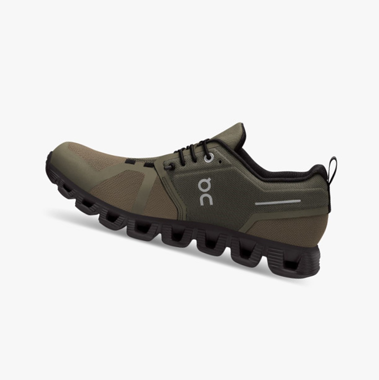 On Running Cloud 5 Waterproof Ženske Tenisice Olive/Black | 2791RDYSM