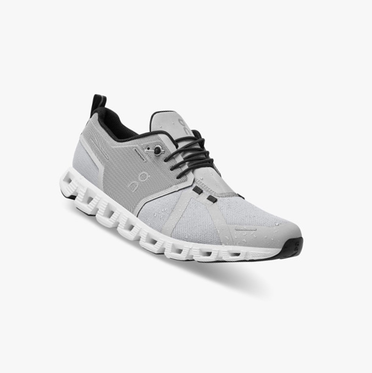 On Running Cloud 5 Waterproof Ženske Tenisice Glacier/White | 4825TSXYQ