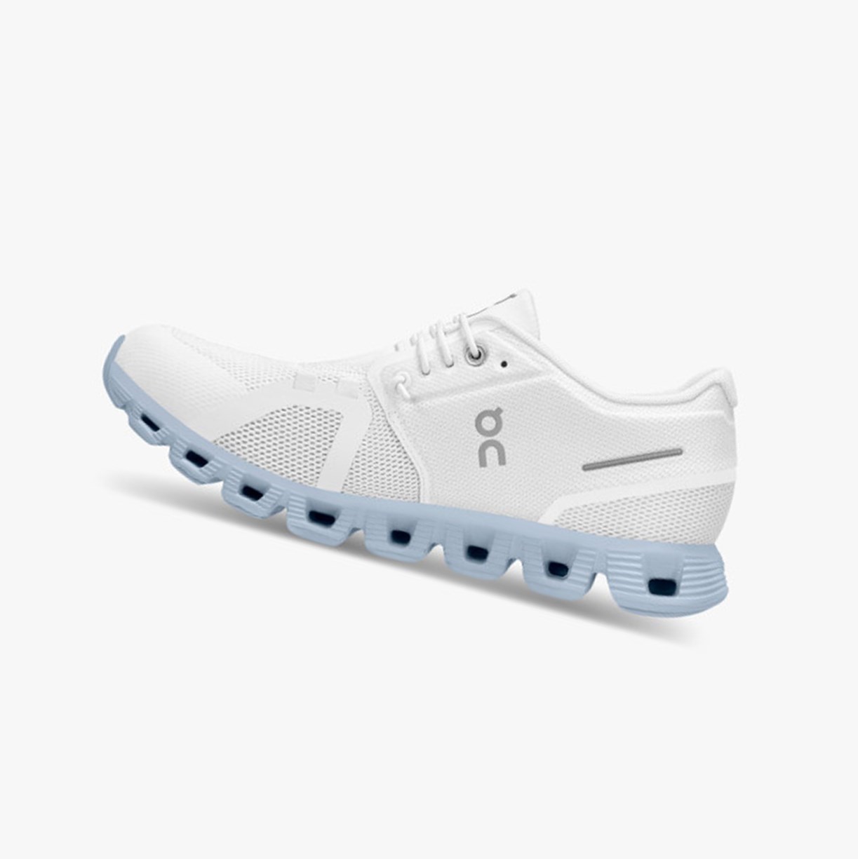 On Running Cloud 5 Ženske Tenisice White/Chambray | 6743SBNOM