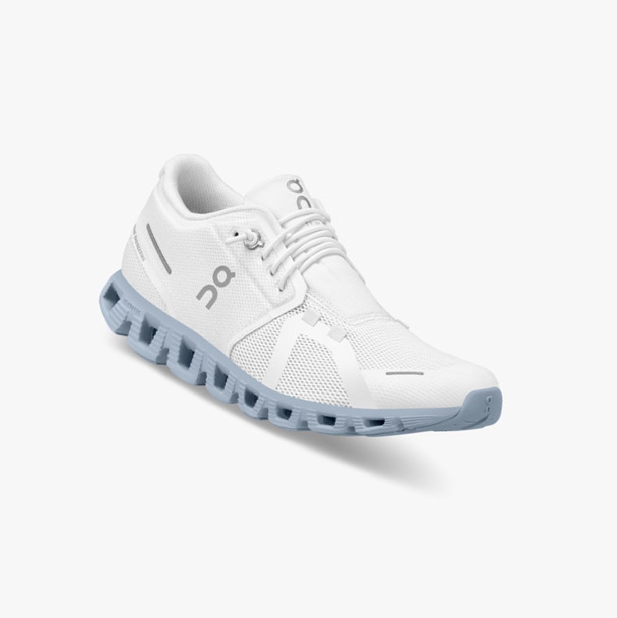 On Running Cloud 5 Ženske Tenisice White/Chambray | 6743SBNOM