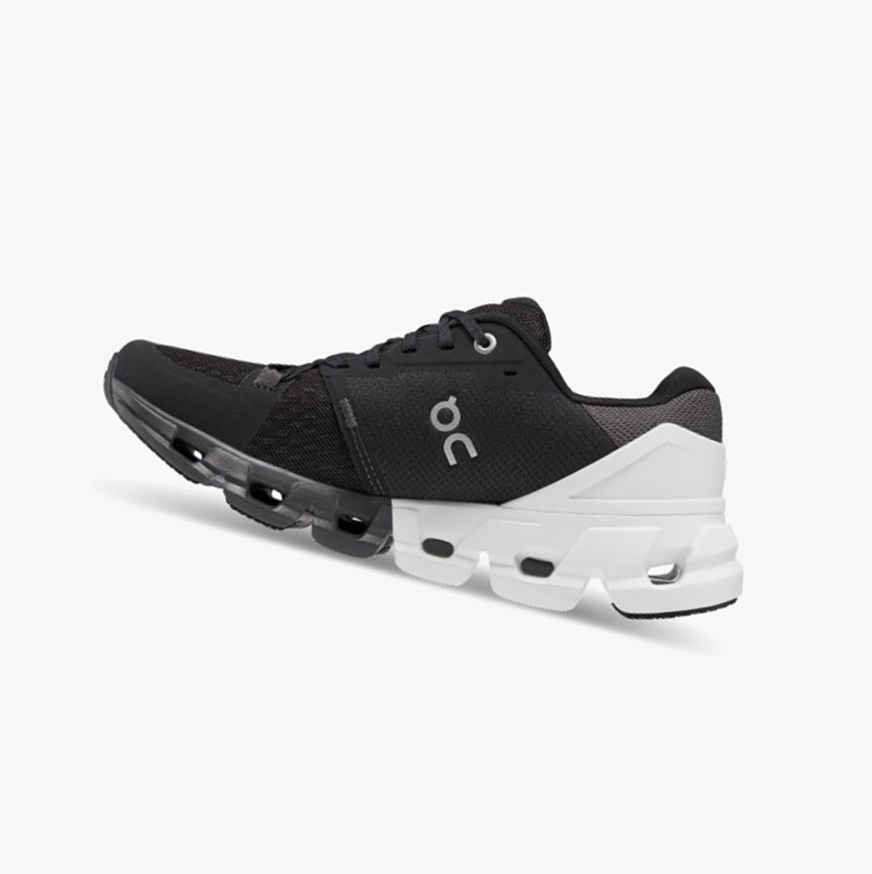 On Running Cloudflyer 4 Wide Muške Tenisice Black/White | 8342JMIKO