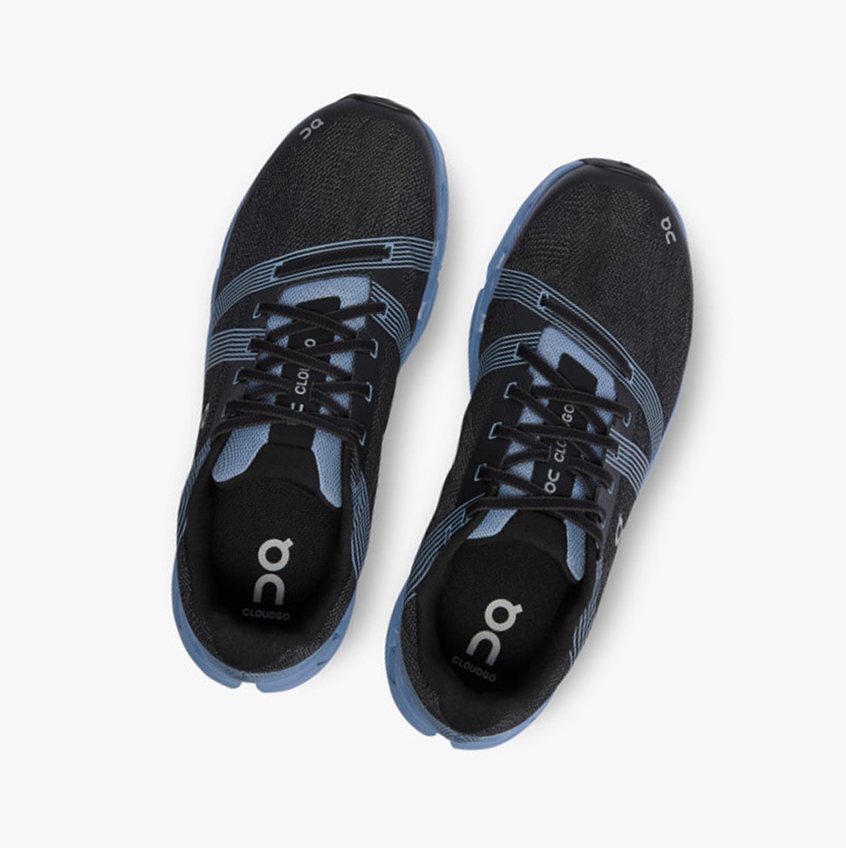 On Running Cloudgo Muške Tenisice Black/Shale | 3690NSDWF