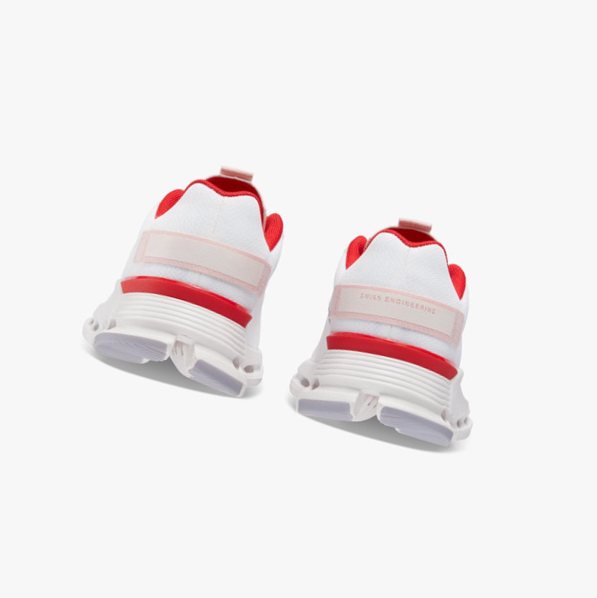 On Running Cloudnova Form Ženske Tenisice White/Red | 8690KJWHD