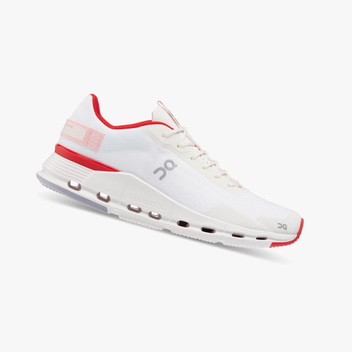 On Running Cloudnova Form Ženske Tenisice White/Red | 8690KJWHD