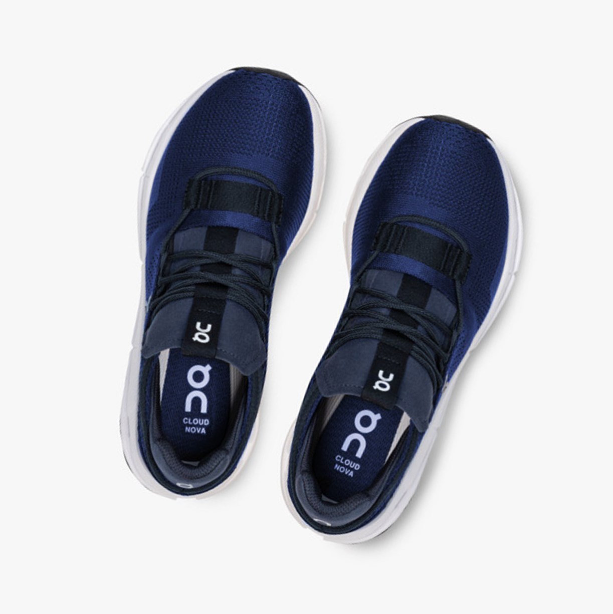 On Running Cloudnova Muške Tenisice Navy/White | 4807FTPZN