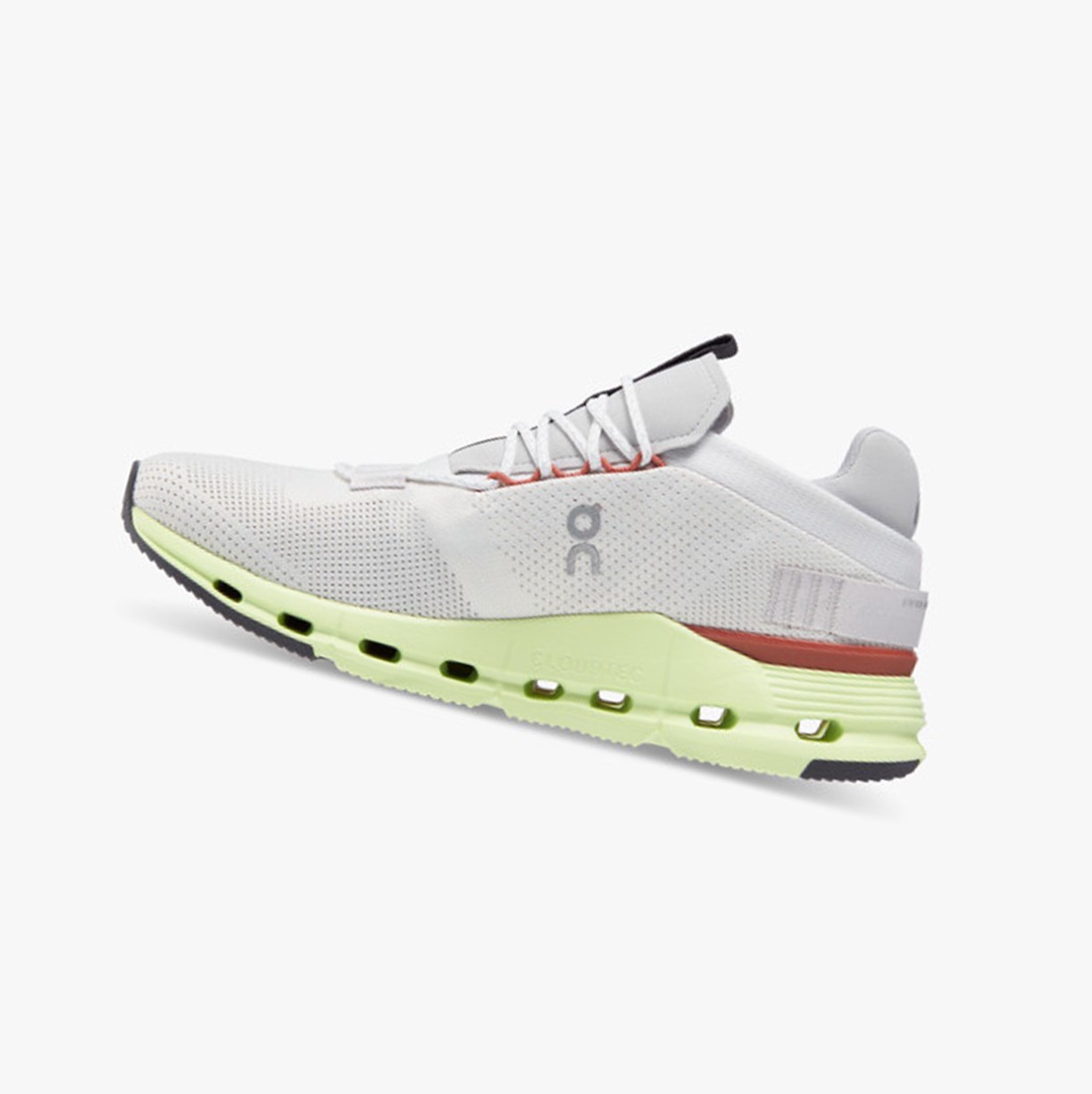 On Running Cloudnova Muške Tenisice White/Limelight | 8795XQHRK