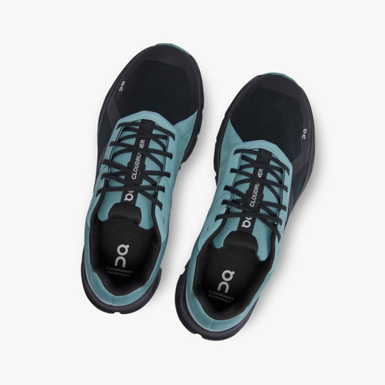 On Running Cloudrunner Waterproof Muške Tenisice Black/Tide | 3718YFJTI