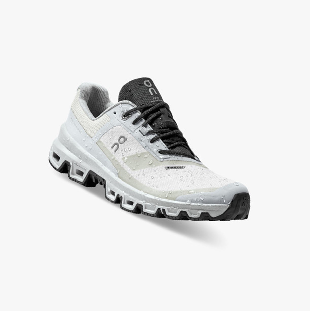 On Running Cloudventure Waterproof Ženske Tenisice Za Trčanje Glacier/Black | 6407TFZCE