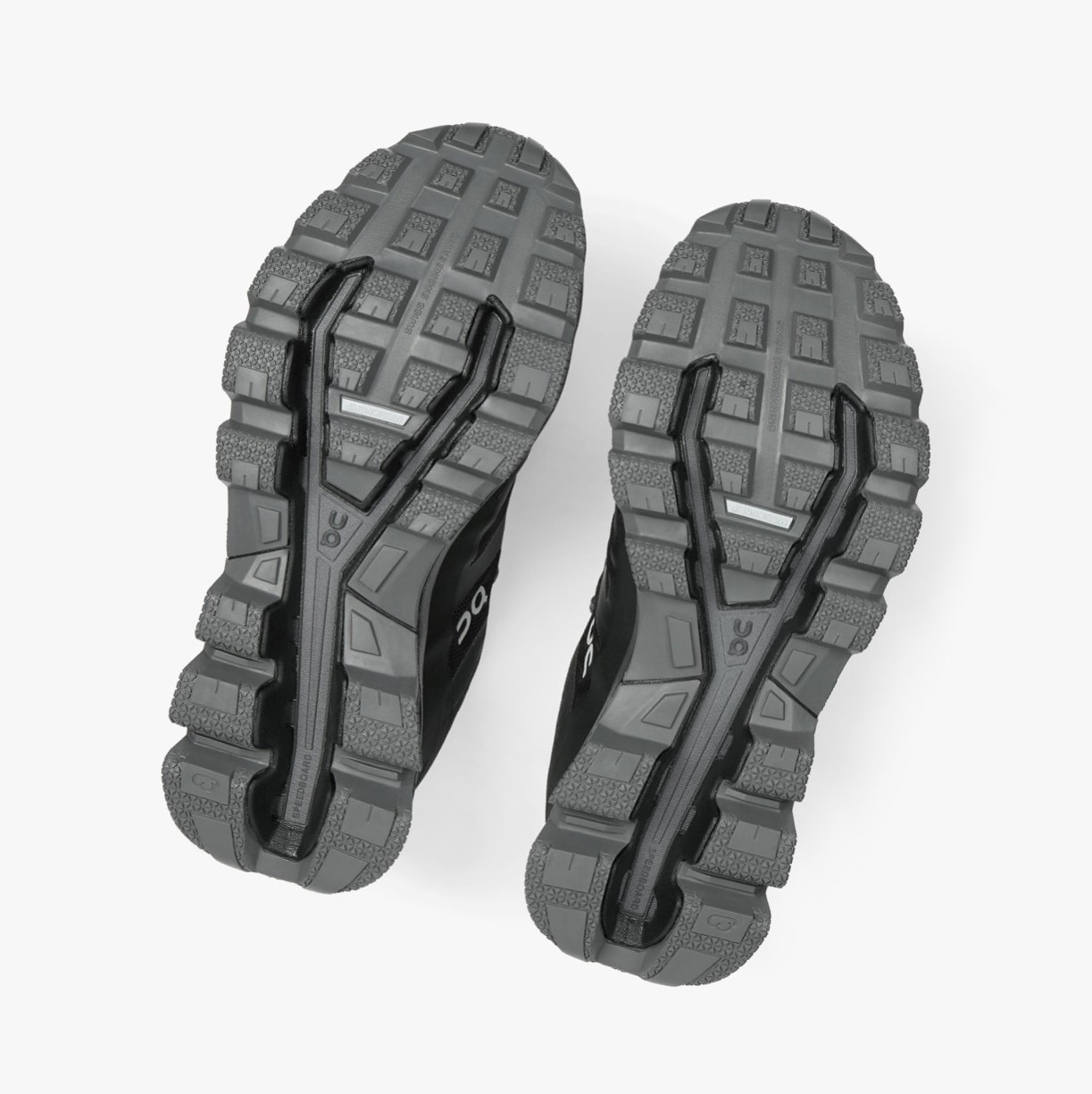 On Running Cloudventure Waterproof Ženske Tenisice Za Trčanje Crne | 9206QACZI