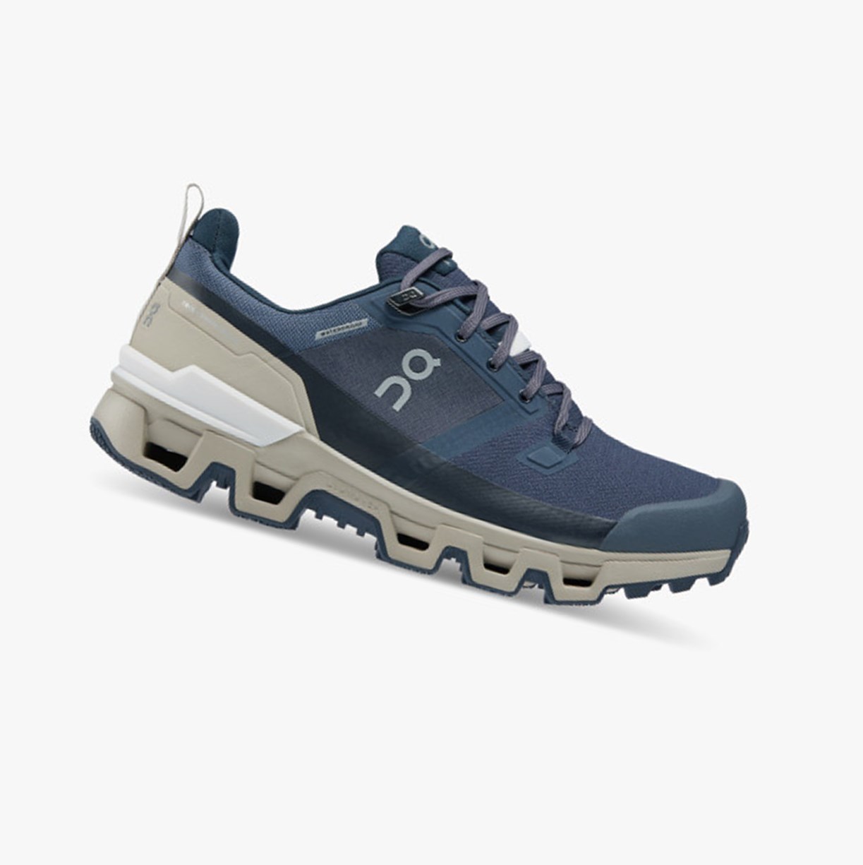 On Running Cloudwander Waterproof Ženske Tenisice Navy/Desert | 2365HVQON