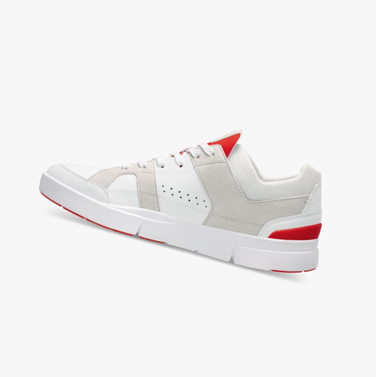 On Running THE ROGER Clubhouse Muške Tenisice White/Red | 0291CRLKM