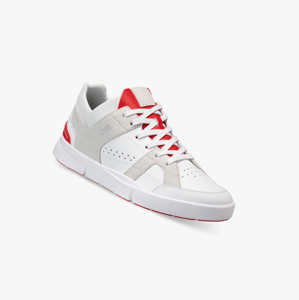 On Running THE ROGER Clubhouse Muške Tenisice White/Red | 0291CRLKM