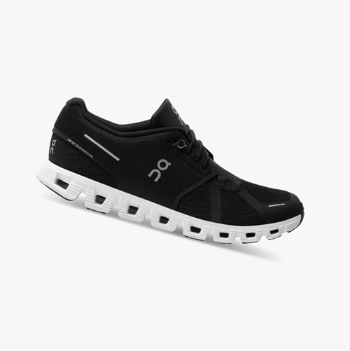 On Running Cloud 5 Muške Tenisice Black/White | 0312WQEFC