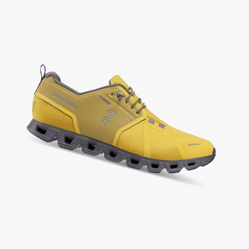 On Running Cloud 5 Waterproof Muške Tenisice Mustard/Rock | 8435TEPOU