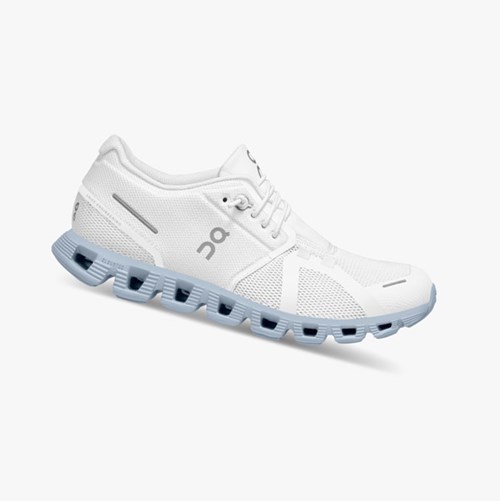 On Running Cloud 5 Ženske Tenisice White/Chambray | 6743SBNOM