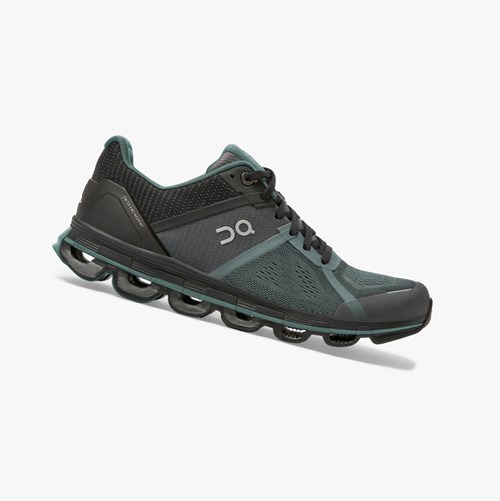 On Running Cloudace Ženske Cipele Za Trčanje Na Cesti Black/Olive | 4150CDRME