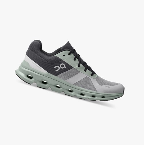 On Running Cloudrunner Muške Tenisice Alloy/Moss | 2358WKNEP