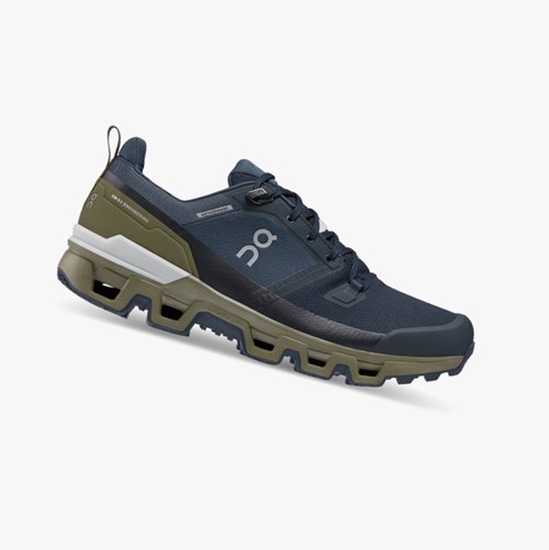 On Running Cloudwander Waterproof Muške Tenisice Midnight/Olive | 0531PWFLI